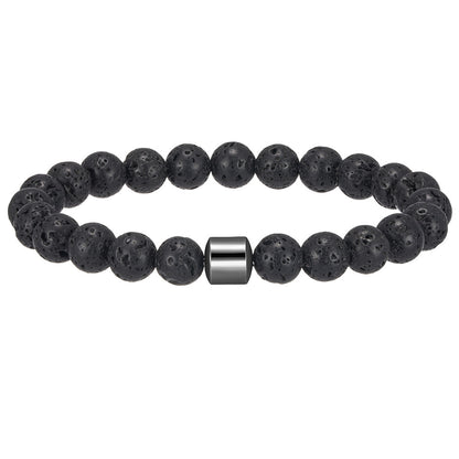 Natural Stone Elastic Bracelet