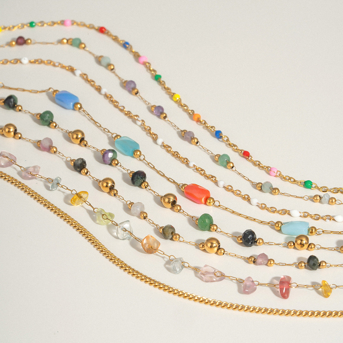 Natural Stone Necklace Jewelry