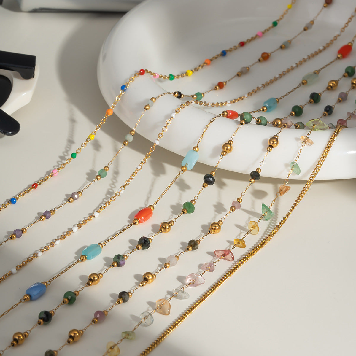 Natural Stone Necklace Jewelry