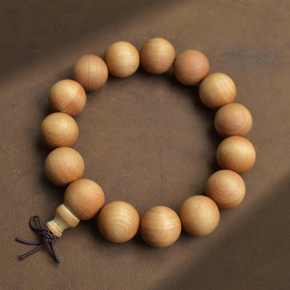 Natural Taihang yabei 108 rosary bracelet Buddha