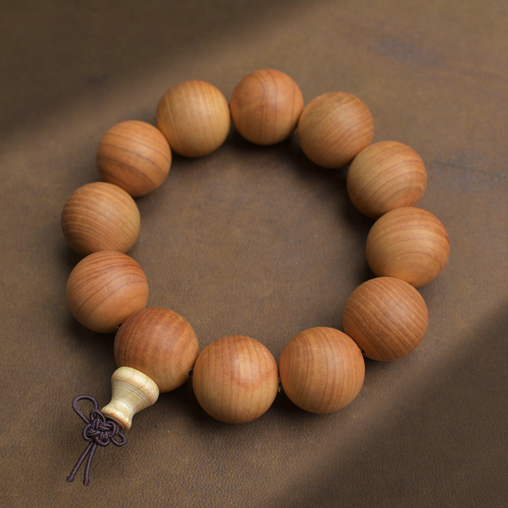 Natural Taihang yabei 108 rosary bracelet Buddha