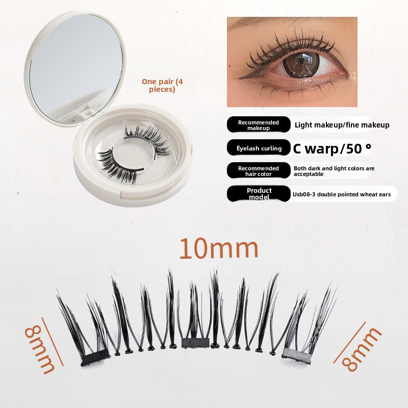 Natural thick false eyelashes sunflower eyelashes