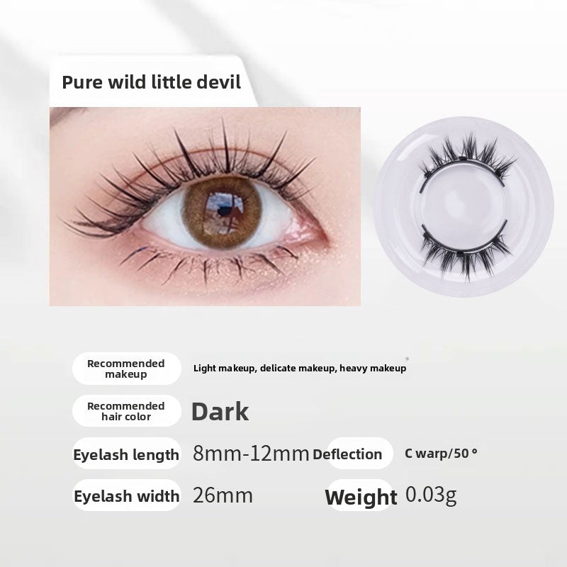 Natural thick false eyelashes sunflower eyelashes