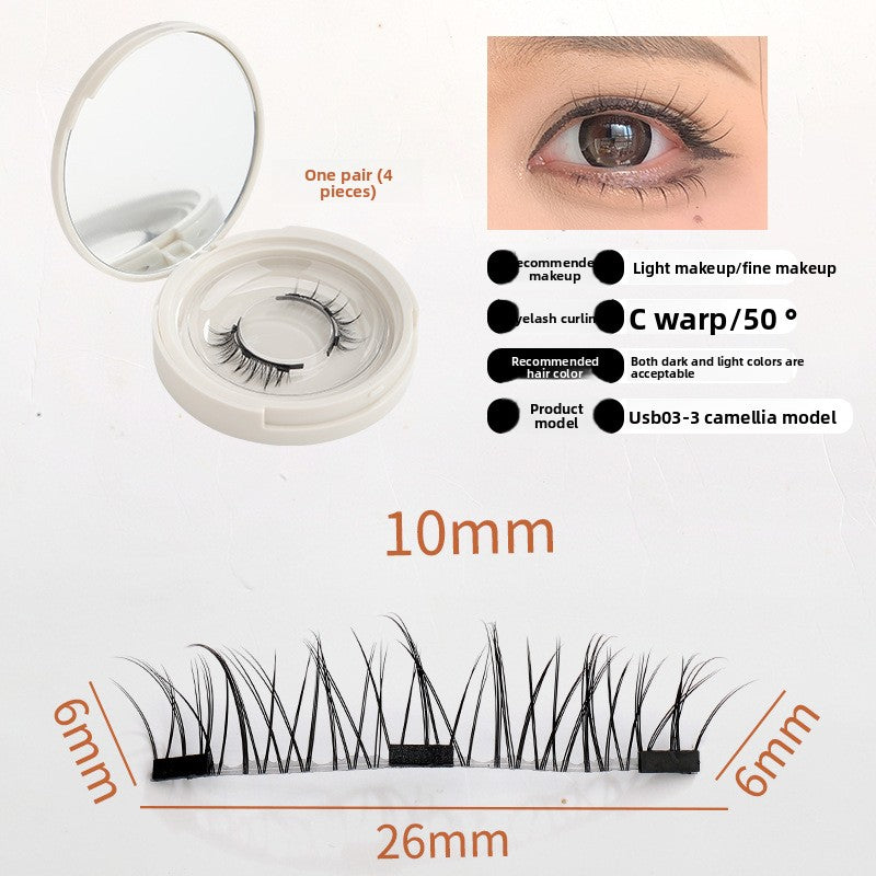 Natural thick false eyelashes sunflower eyelashes