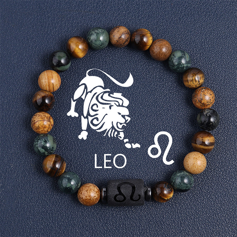 Natural Tiger's Eye Beaded Bracelet