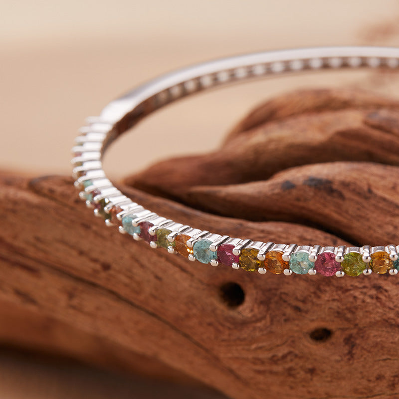 Natural Tourmaline Bracelet