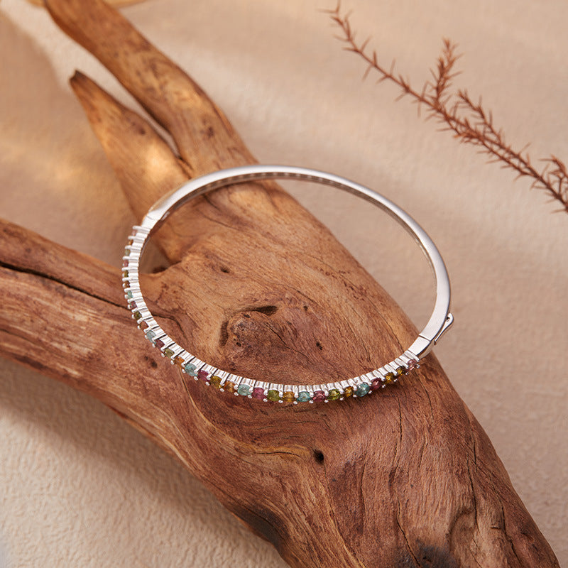 Natural Tourmaline Bracelet