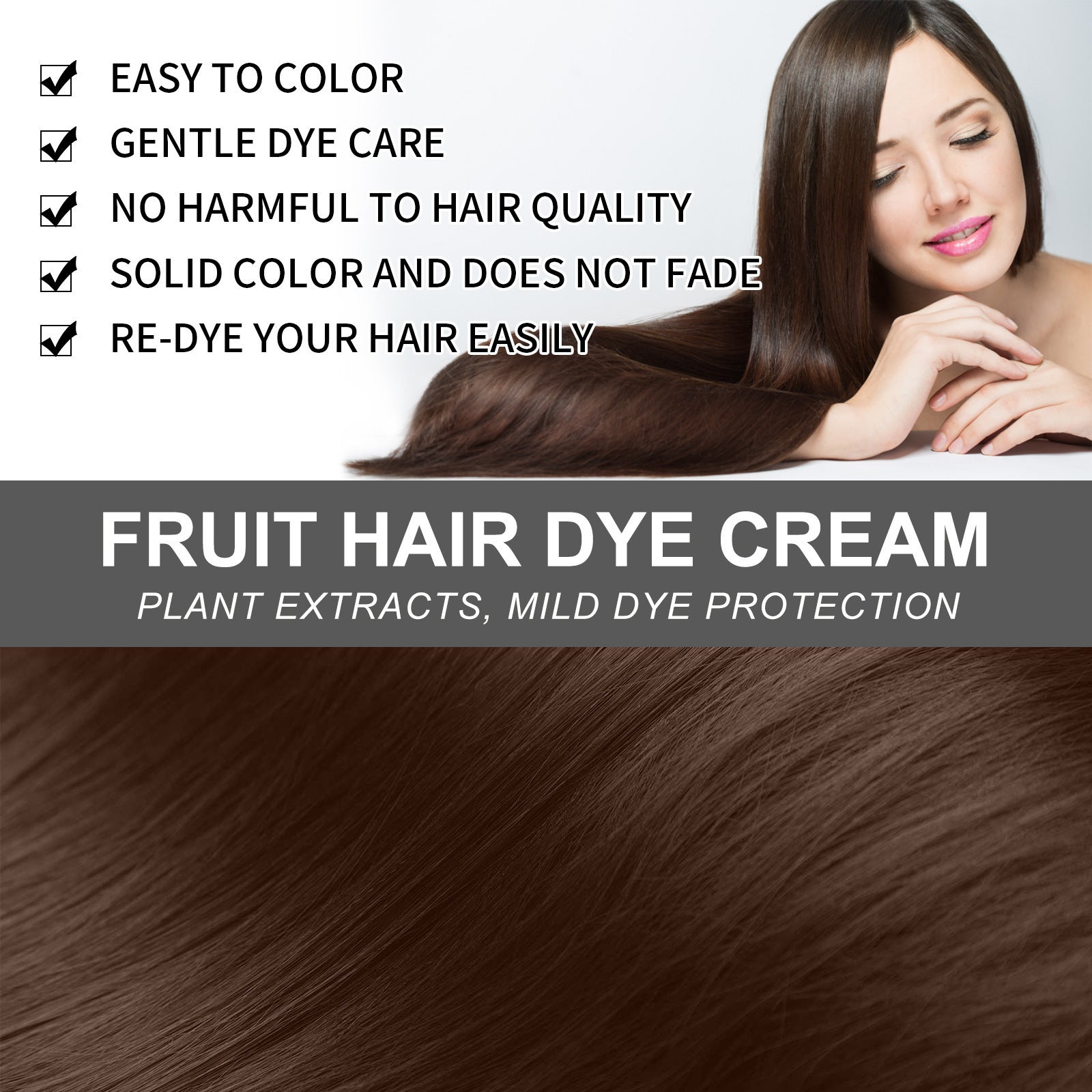Natural Vegetable Hair Color Cream