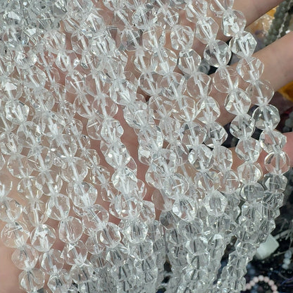 Natural white crystal