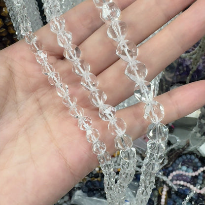 Natural white crystal