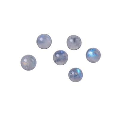 Natural White Moonstone Round Beads for Jewelry Making