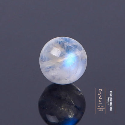 Natural White Moonstone Round Beads for Jewelry Making