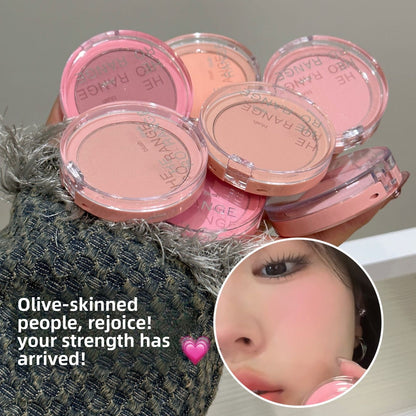 Naturally brightening and contouring blush