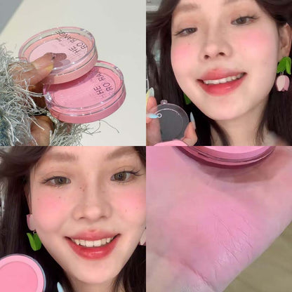 Naturally brightening and contouring blush