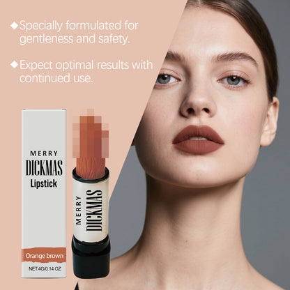 Naturally pigmented matte lipstick