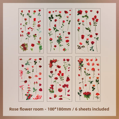 Nature Series PVC Sticker Sheets
