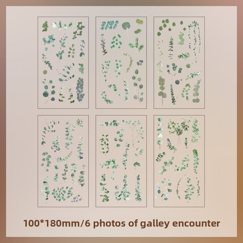 Nature Series PVC Sticker Sheets