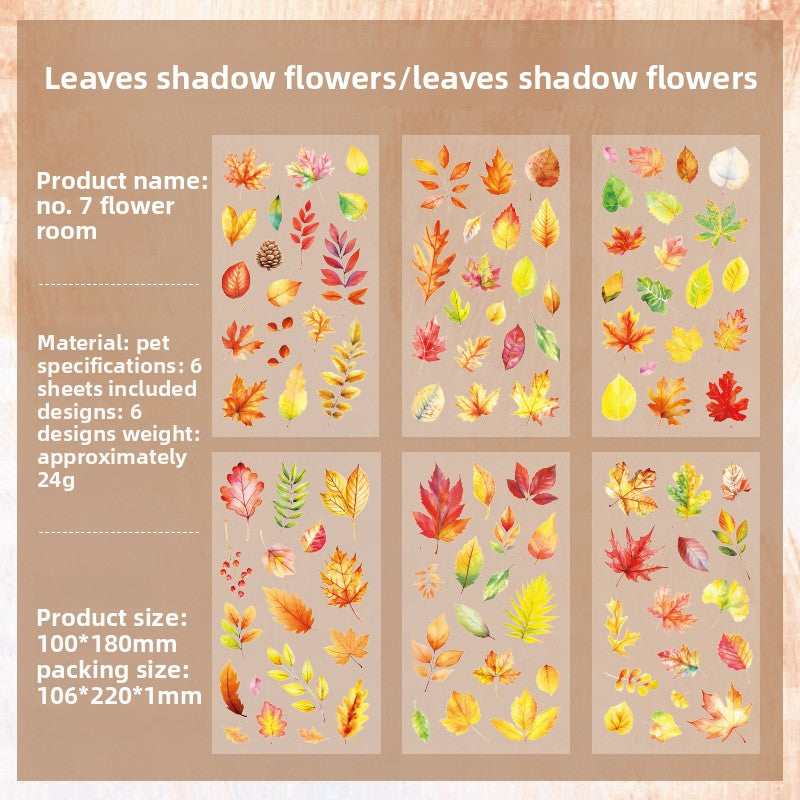 Nature Series PVC Sticker Sheets
