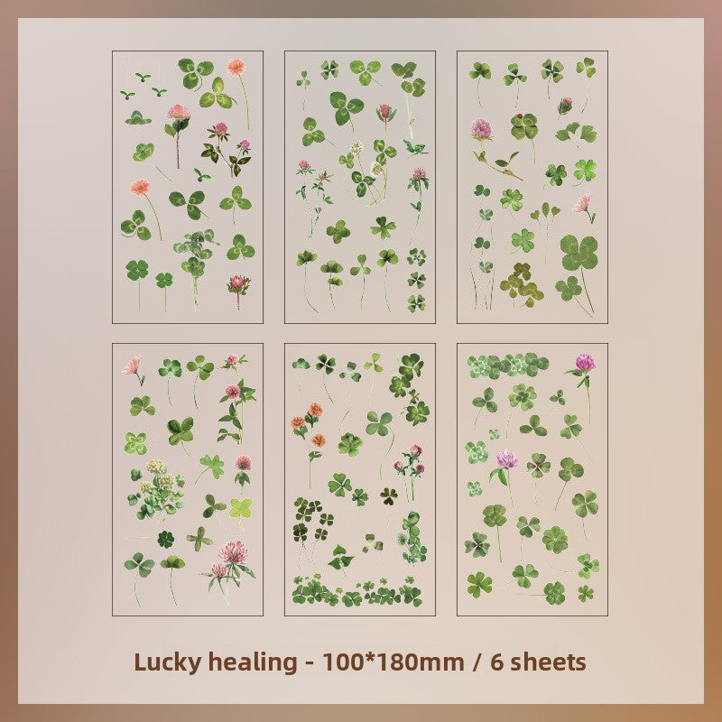 Nature Series PVC Sticker Sheets