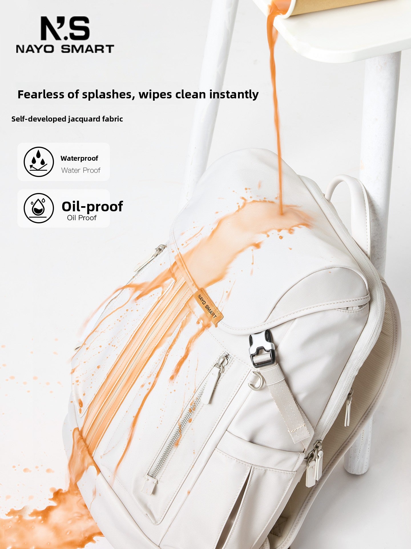 Nayo Smart Large Capacity Travel Backpack with Laptop Compartment