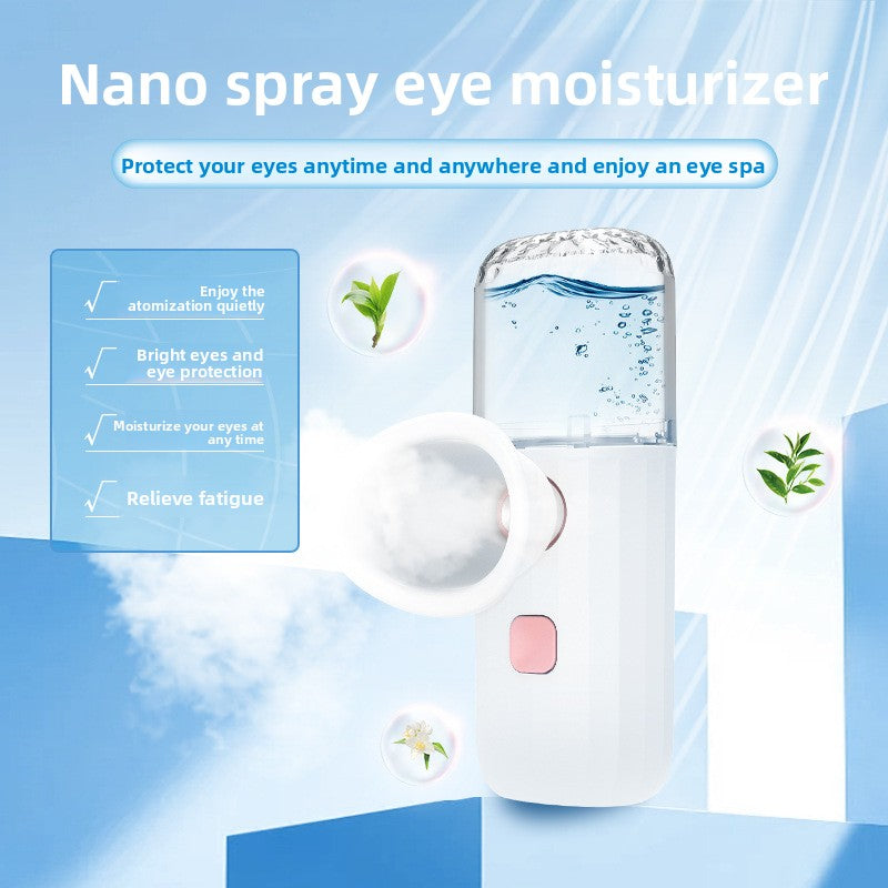 Nebulizing eye moisturizer