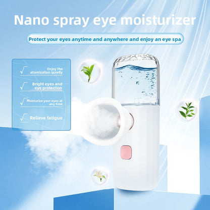 Nebulizing eye moisturizer