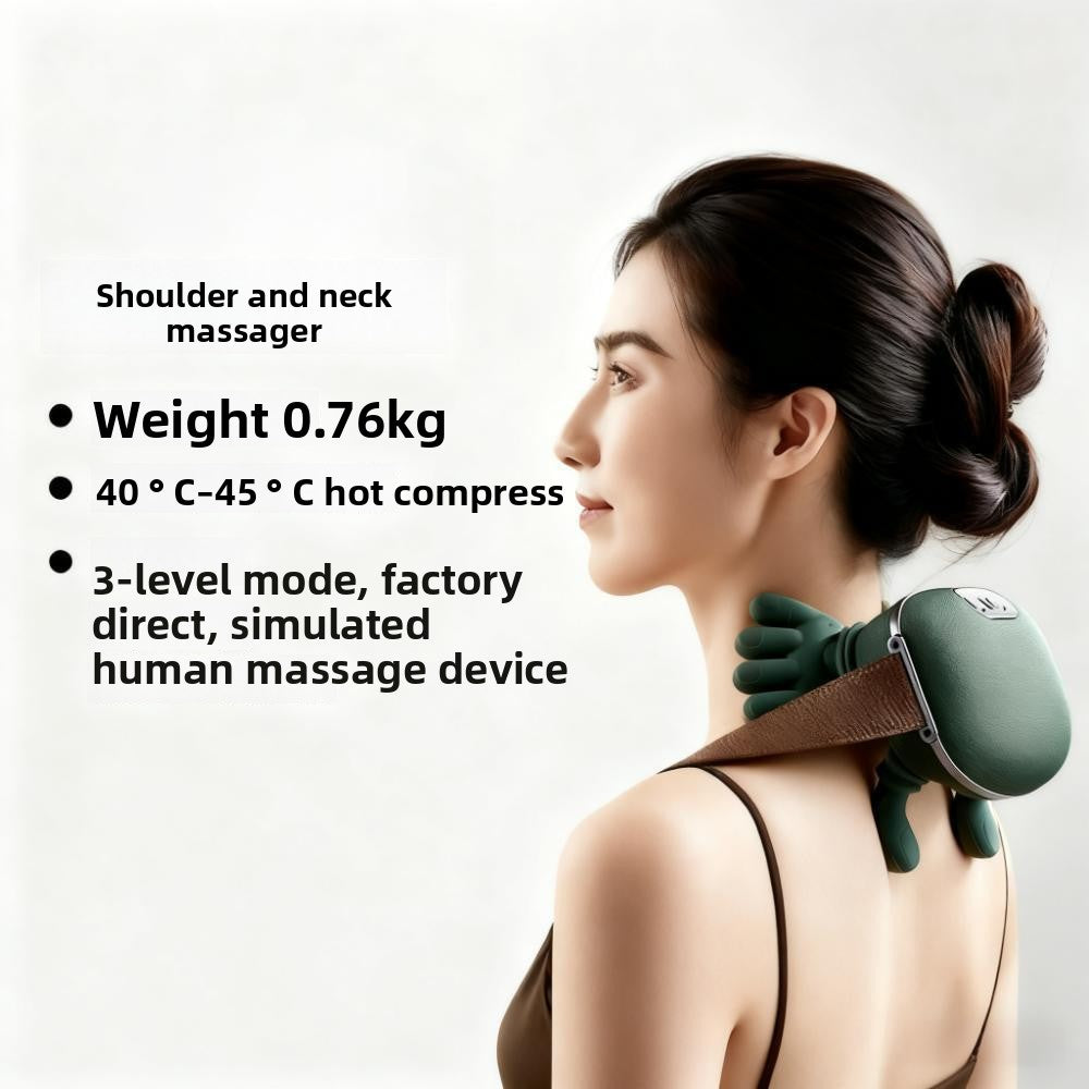 Neck and shoulder massager