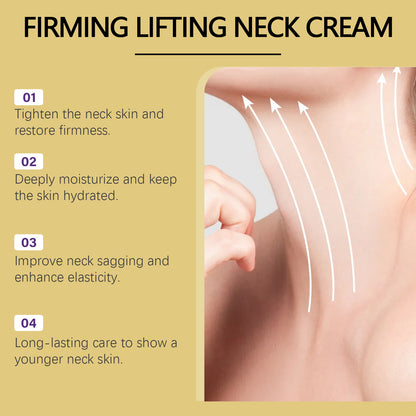 Neck firming roller cream