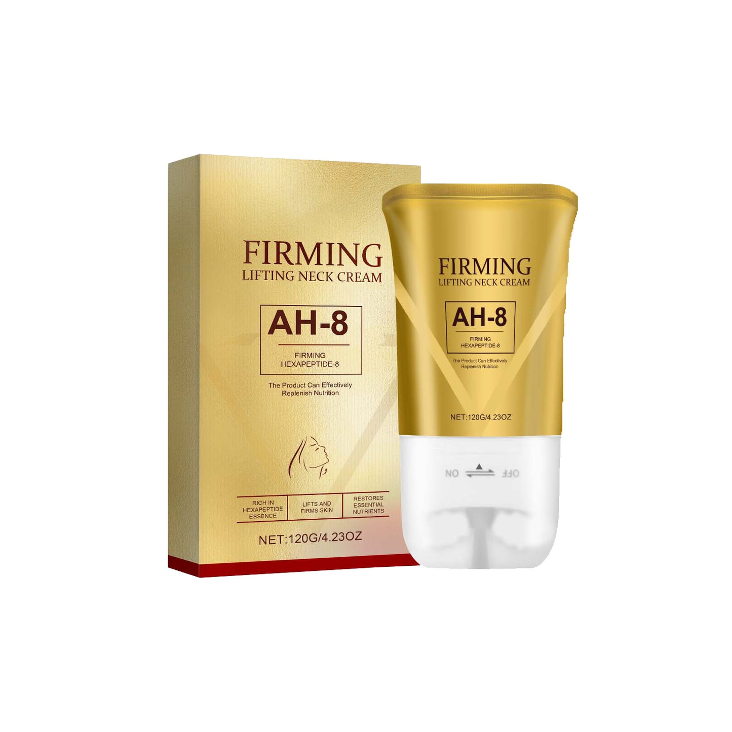 Neck firming roller cream