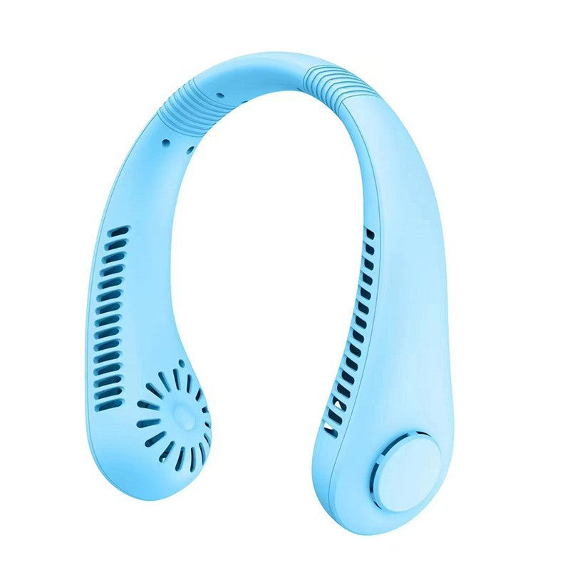 Neck Hanging Bladeless USB Rechargeable Fan