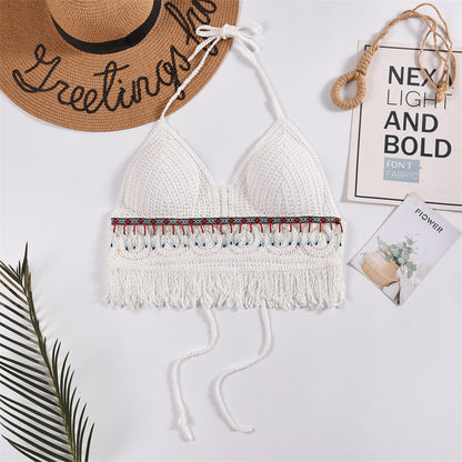 Neck-hanging small vest