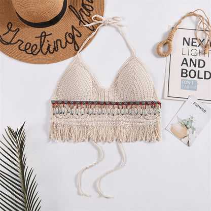 Neck-hanging small vest