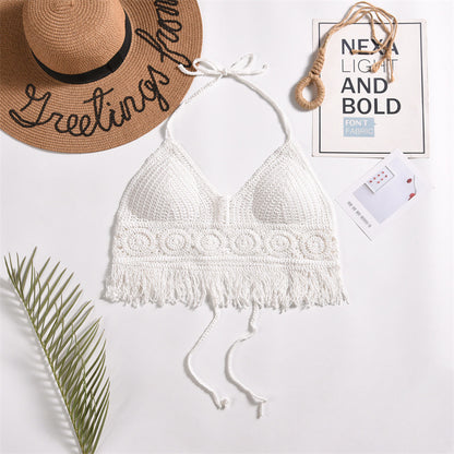 Neck-hanging small vest