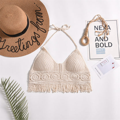 Neck-hanging small vest