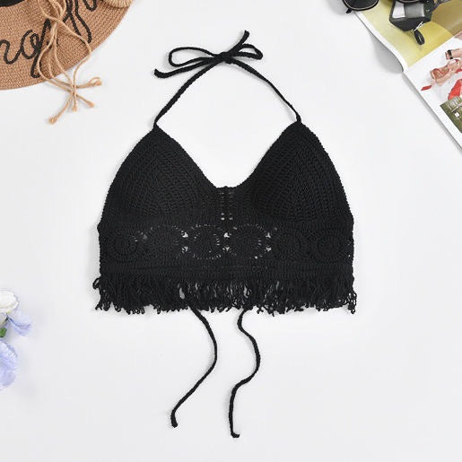 Neck-hanging small vest