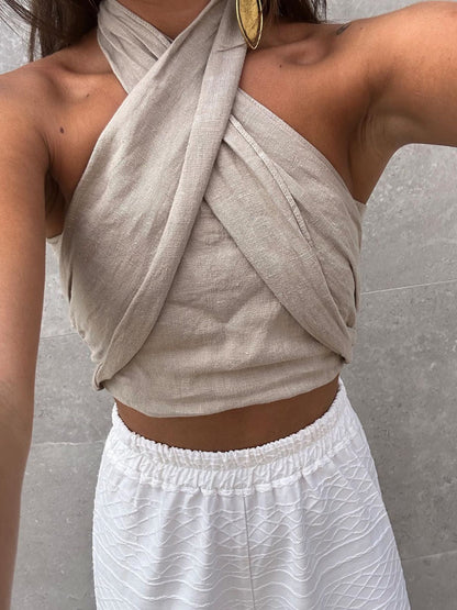 Neck-hanging vest
