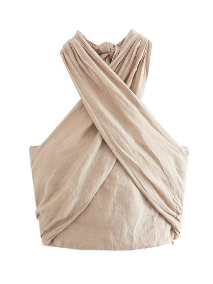Neck-hanging vest