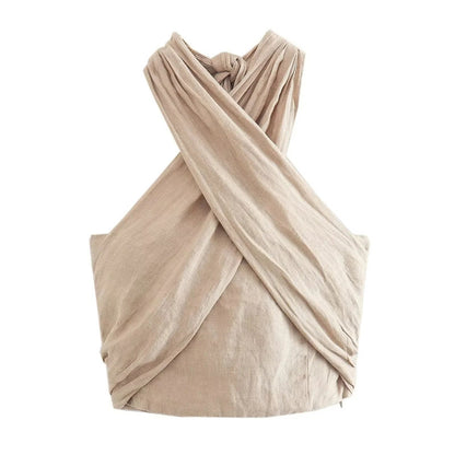 Neck-hanging vest