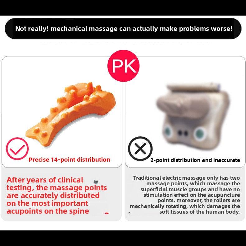 Neck massage pillow