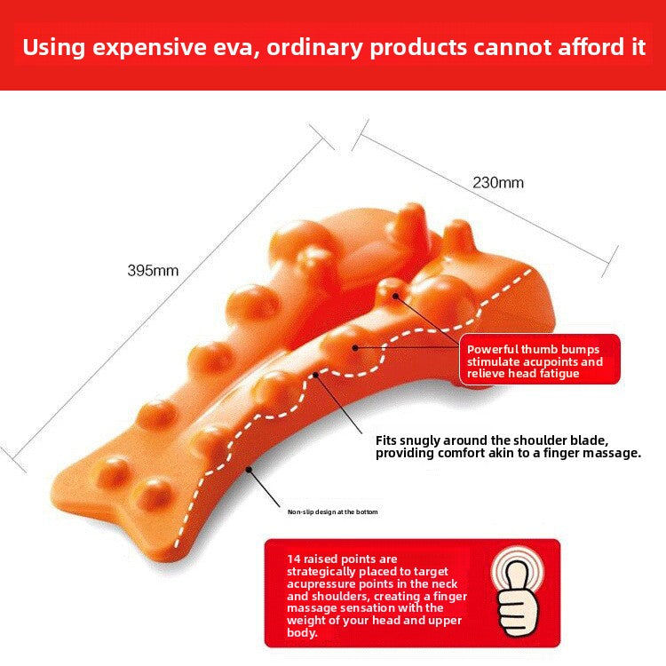 Neck massage pillow