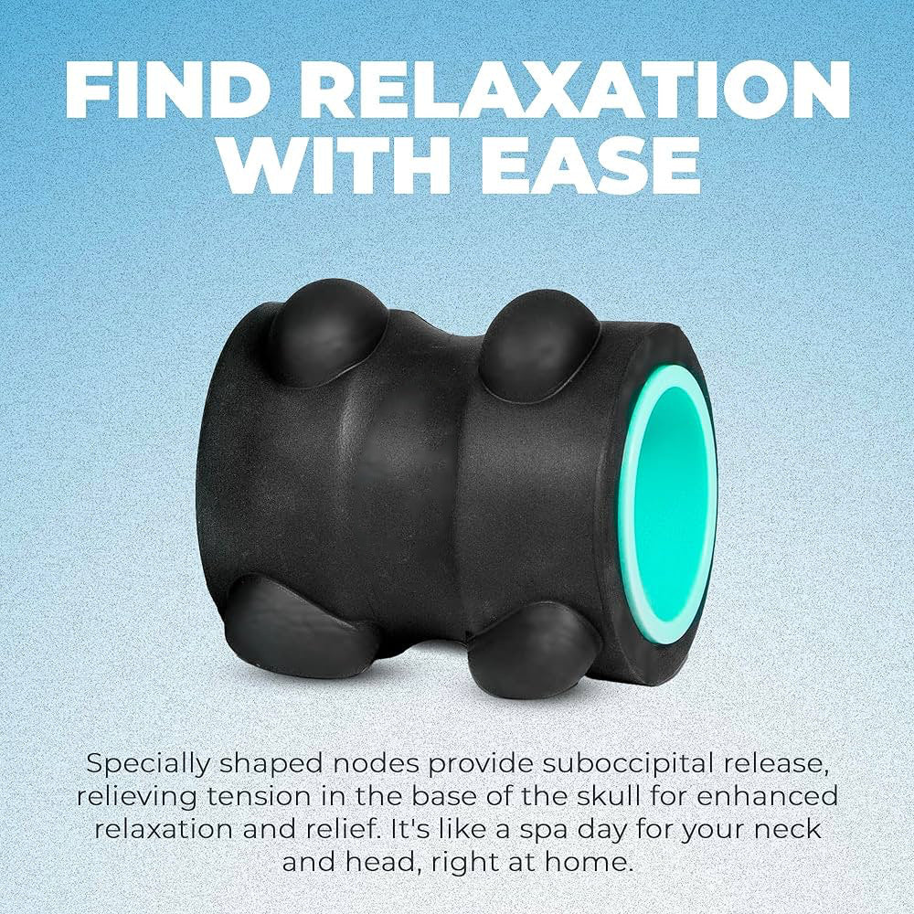 Neck Massager for Neck and Headache Relief-Restore Body Spine Care with Thumb Pressure Release