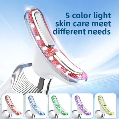 Neck massager to reduce neck wrinkles