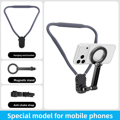 Neck Mount Magnetic Holder for Action Camera and Phone