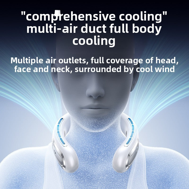Neck-mounted fan
