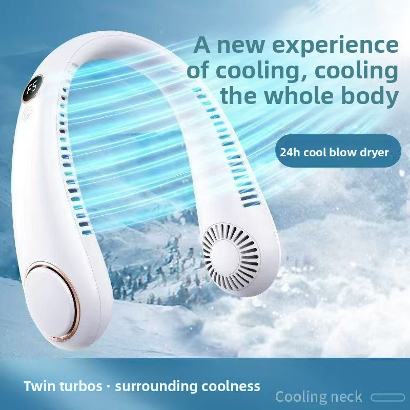 Neck-mounted fan