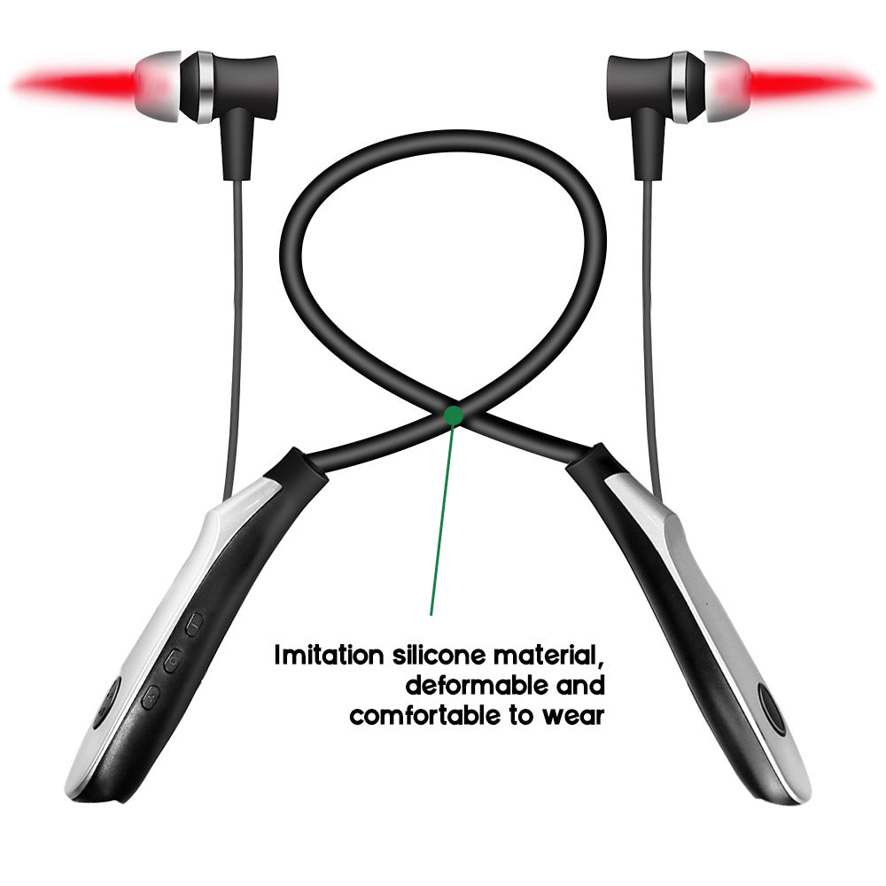 Neck-mounted nano laser irradiation device