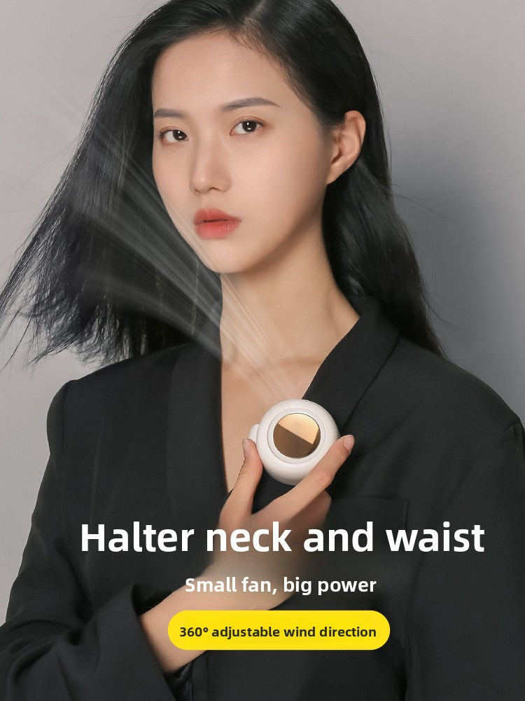 Neck-mounted small fan