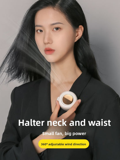Neck-mounted small fan