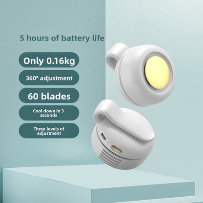 Neck-mounted small fan
