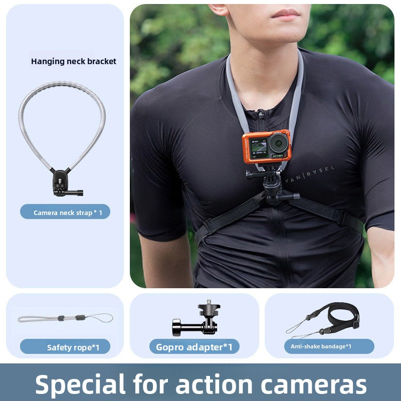 Neck-mounted stand